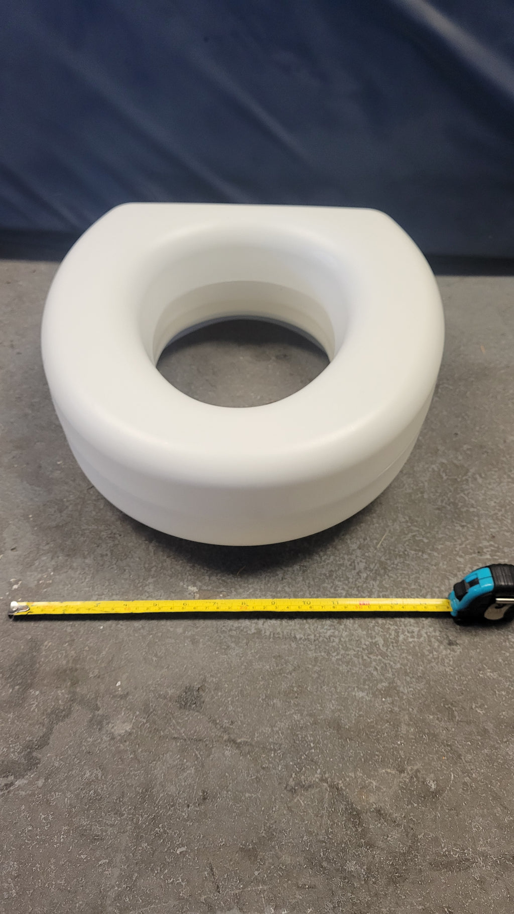 Bubble-Type Raised Toilet Seat, 6 inch