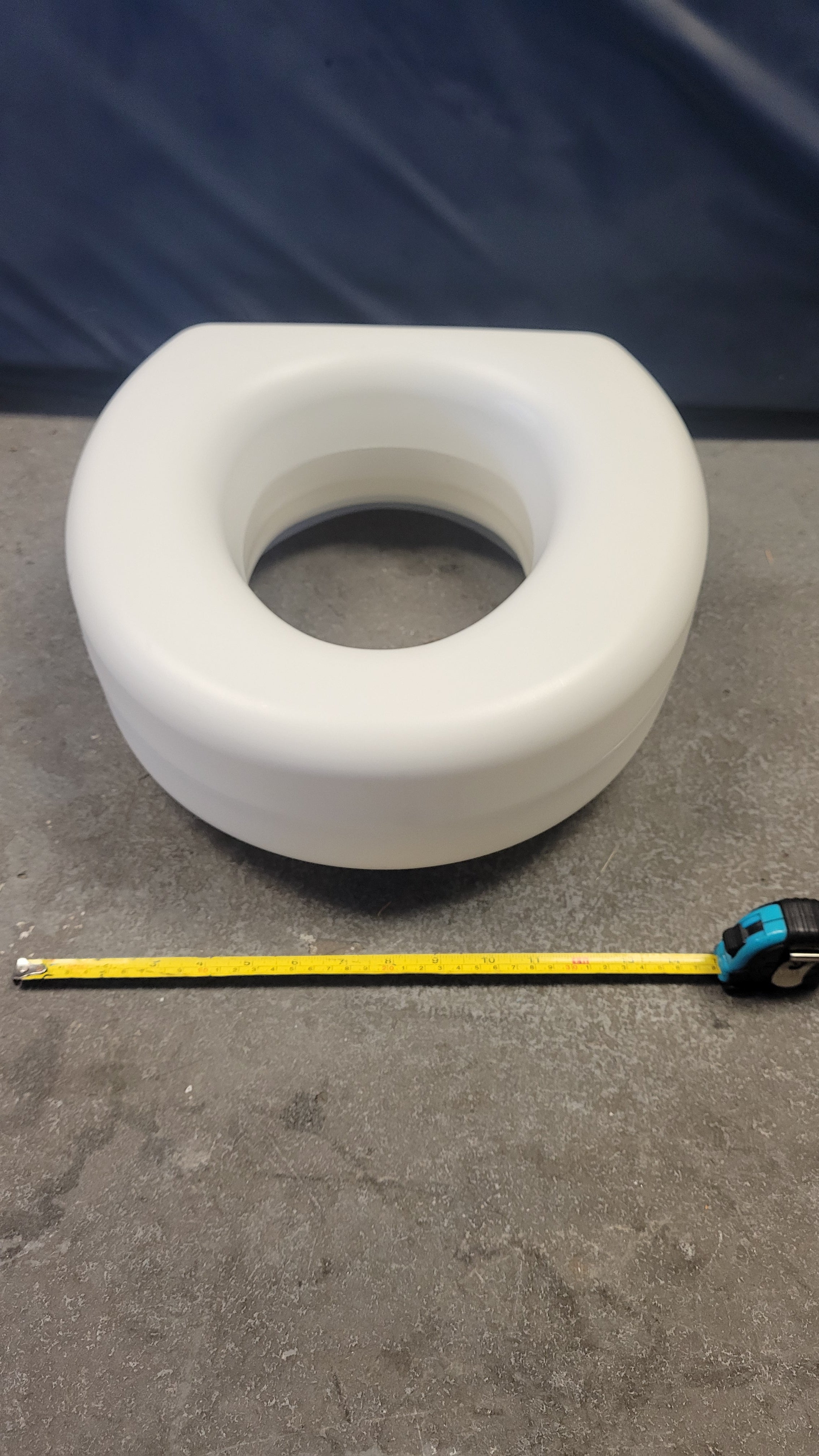 Bubble-Type Raised Toilet Seat, 6 inch