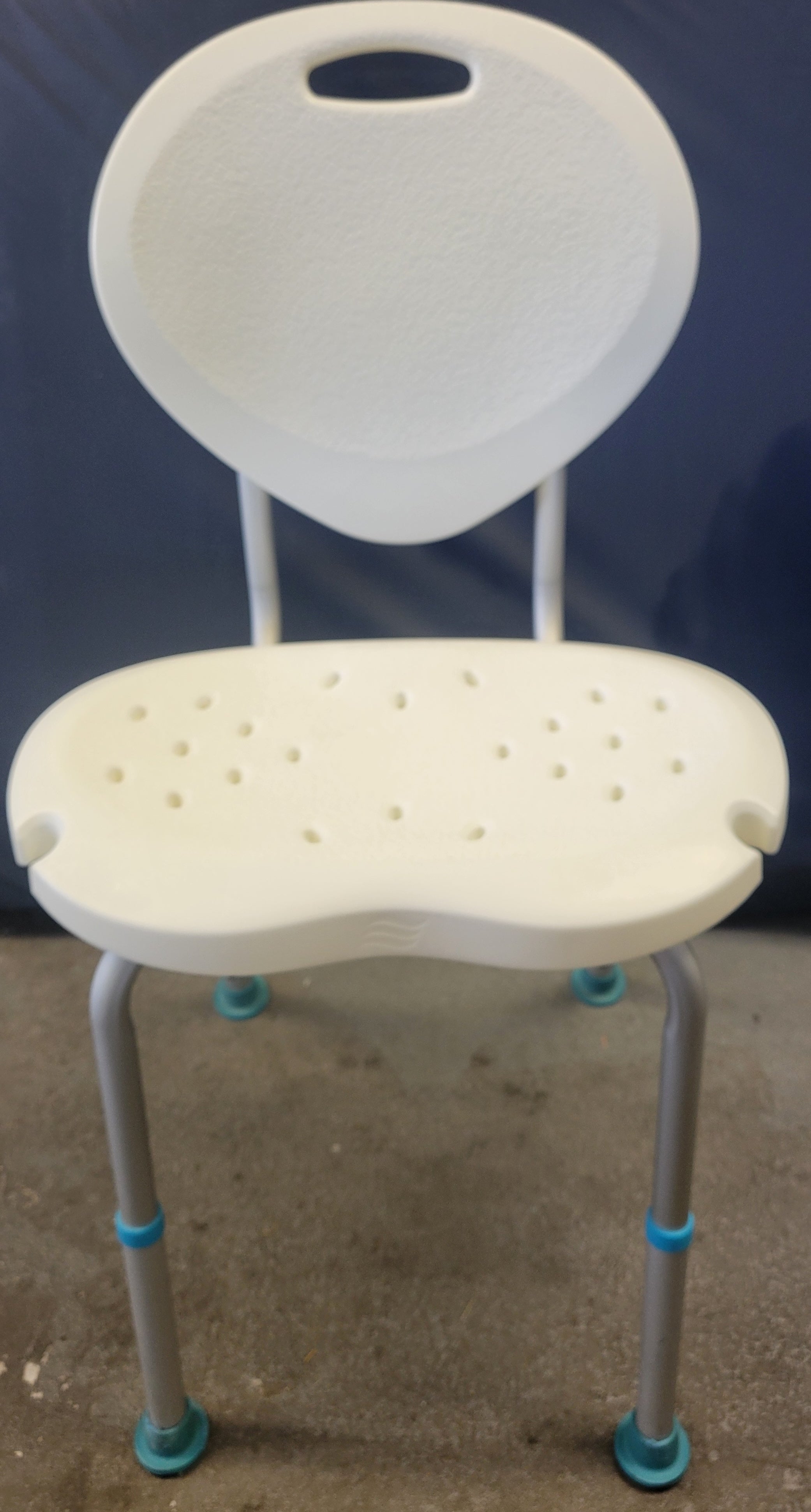 Aquasense Shower Seat Adjustable Height with Back